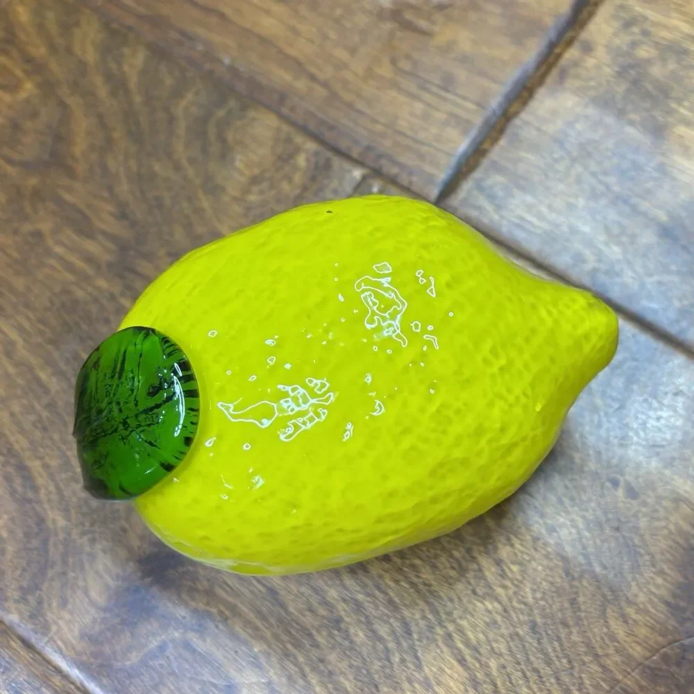 Murano style glass Fruit 4.5